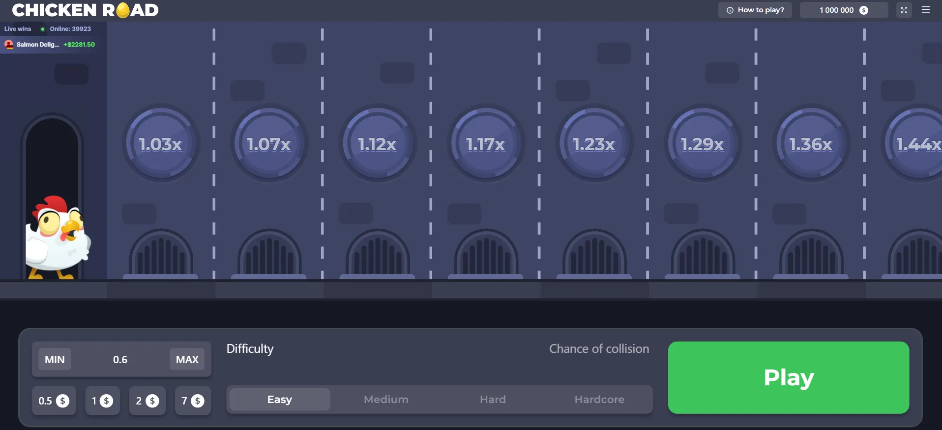 Chicken Road app for iOS